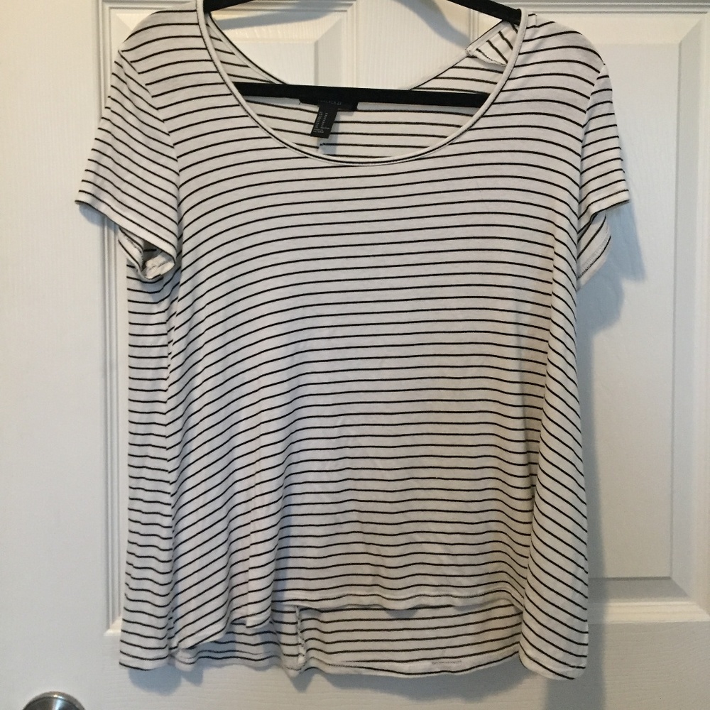 Stripped Short Sleeve
